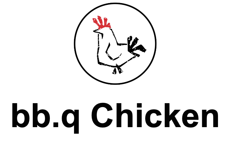 bb.q chicken logo - momos